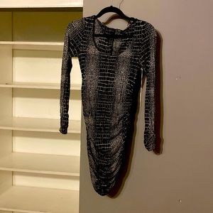 Rouched flattering xs dress from tart collection